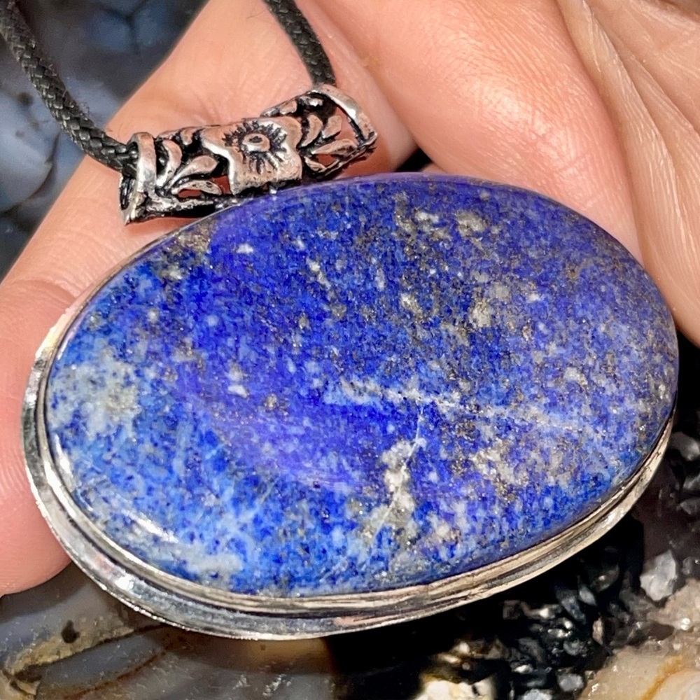 Lapis Lazuli Pendant 1 1/2”x2”